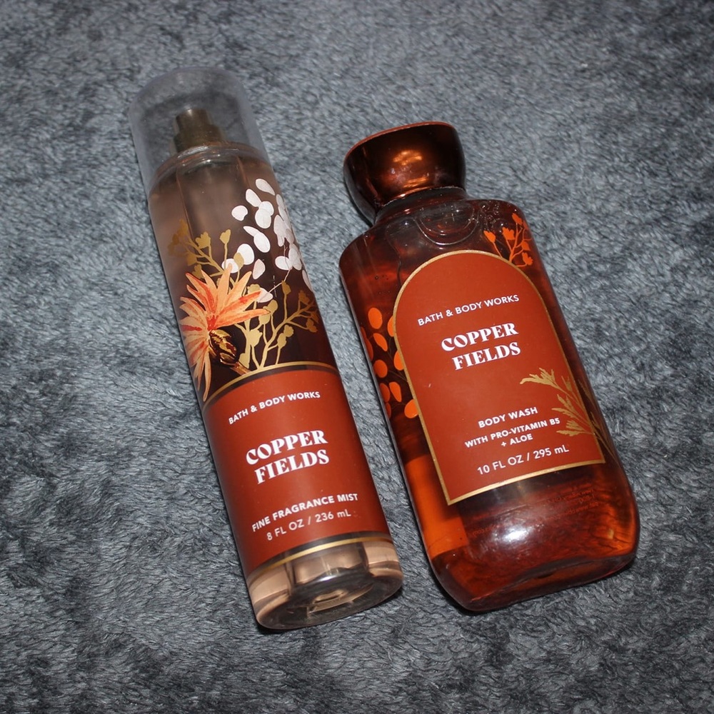 NWT Bath and Body Works Copper Fields Set